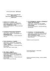 Program Čardaš Polka 5.5. 2018-2